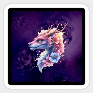 Gentle Guardian Dragon Sticker